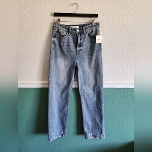 JBD womens jeans high rise Baggy Boyfriend‎ Fit size 29